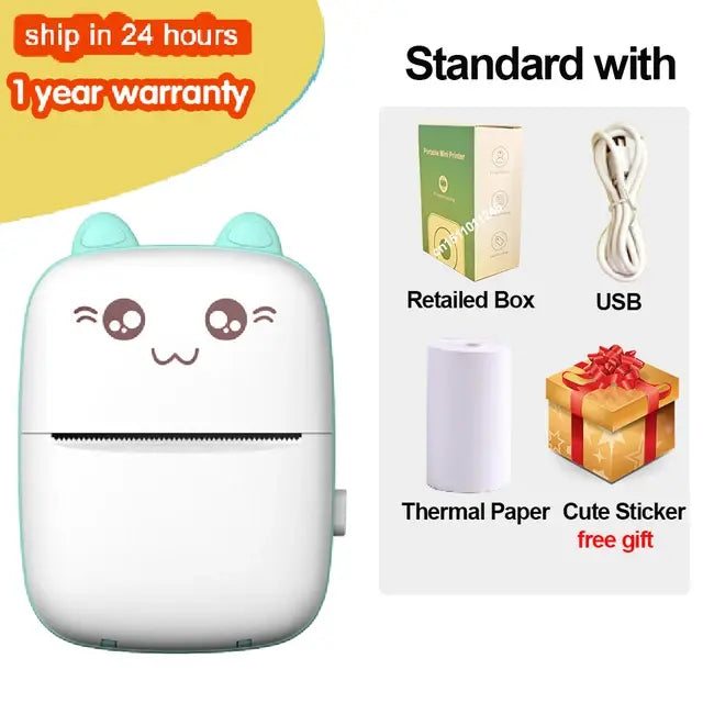 Mini Portable Thermal Printer